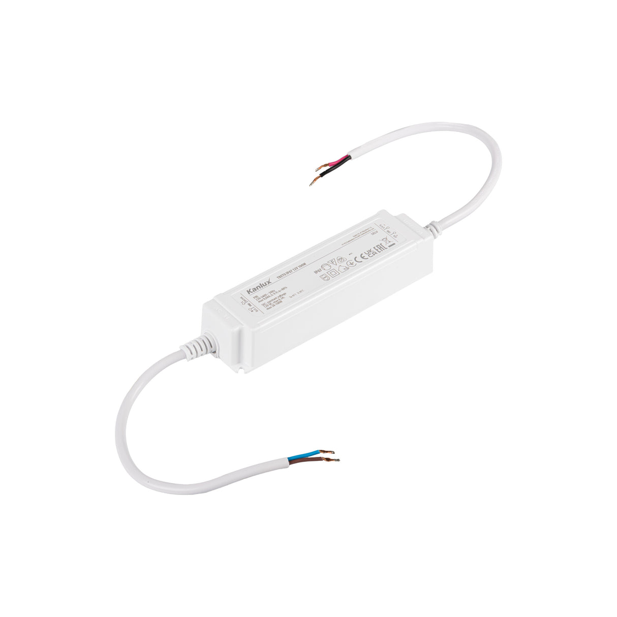 12V DC 100W LED Driver Power Supply IP67 166mm