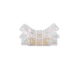 Solderless LED Strip Connector 12V DC 17mm IP20 - 10 Pack