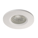 GU10 Recessed Downlight Round IP44 60mm Cut-out White - 10W Max Talu