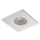 GU10 Recessed Downlight IP44 Square 60mm Cut-out White Talu