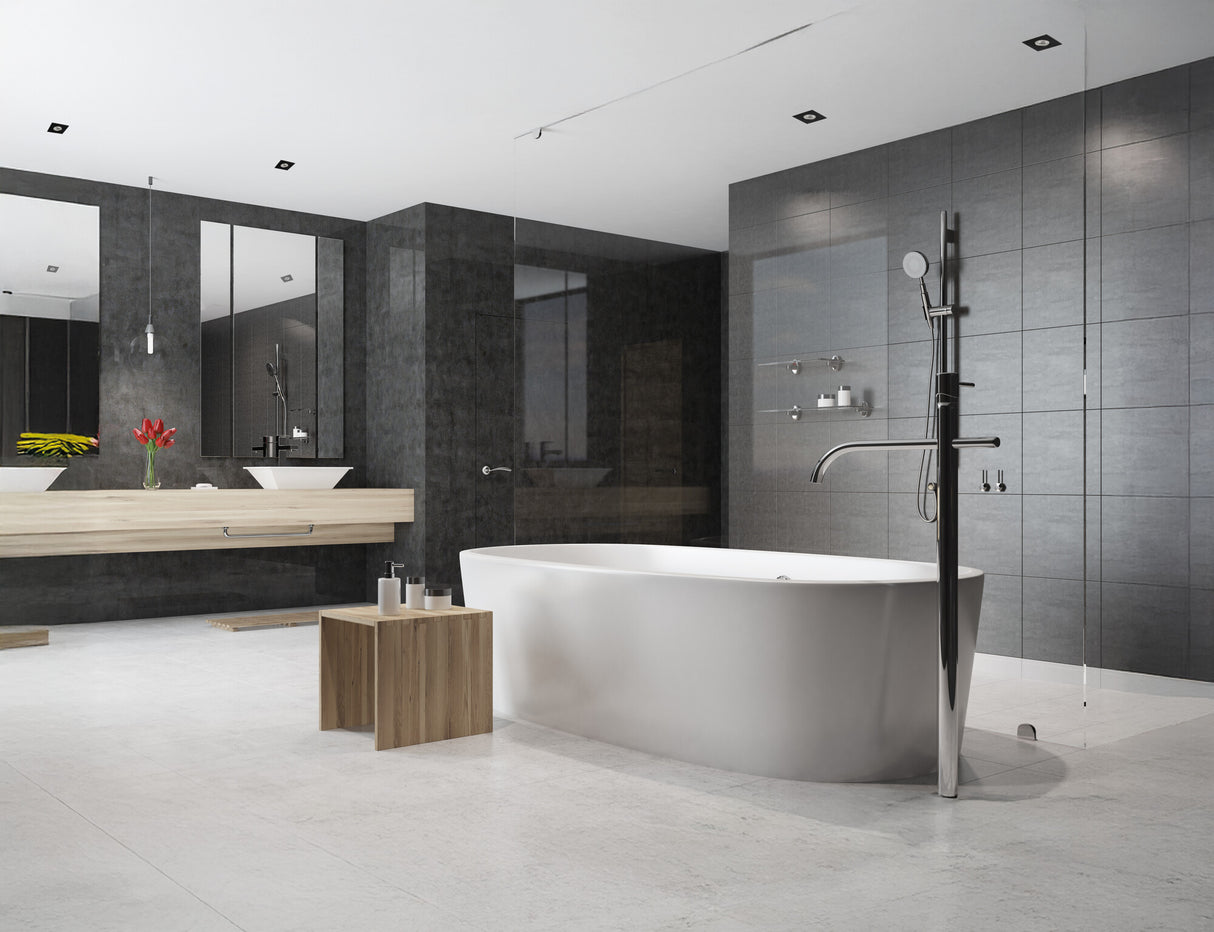GU10 Recessed Downlight Square IP44 60mm Cut-out 10W Max - Black Talu