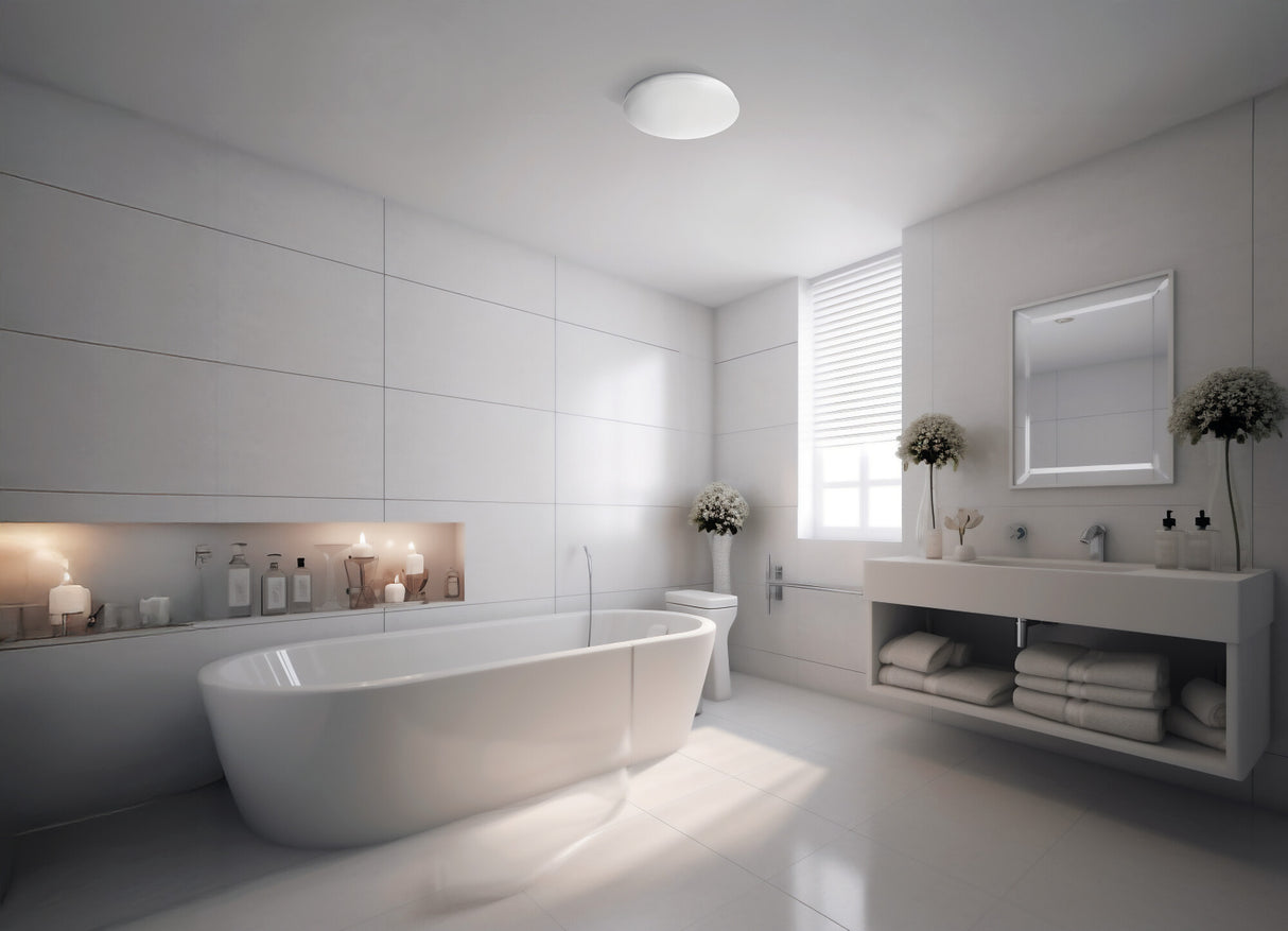 ENELO 24W LED Bulkhead - White