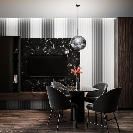 Ex-Display Lava Large Pendant Light - Silver