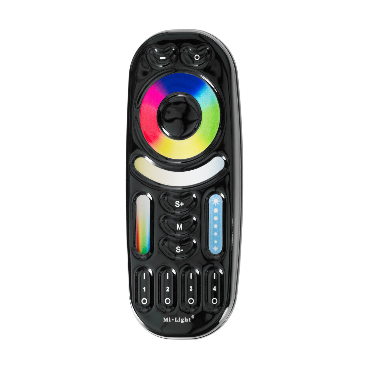 4 Zone RGB & CCT LED Remote Control - Black