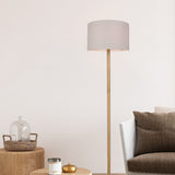 Korba Wooden Floor Lamp – Natural