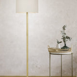 Korba Wooden Floor Lamp – Natural
