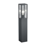 Garonne Glass Floor Lamp – Anthracite