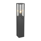 Garonne Lantern PIR Outdoor Lamp Post – Anthracite