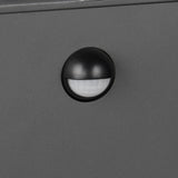 Garonne Lantern PIR Outdoor Lamp Post – Anthracite