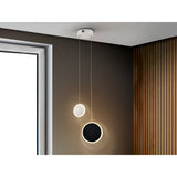 Duo 2 Light LED Cluster Pendant 9W 3000W - Black/White