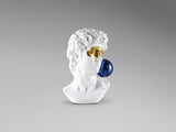 David Sculpture - White and Gold