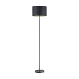 Hostel Tube Floor Lamp – Matt Black