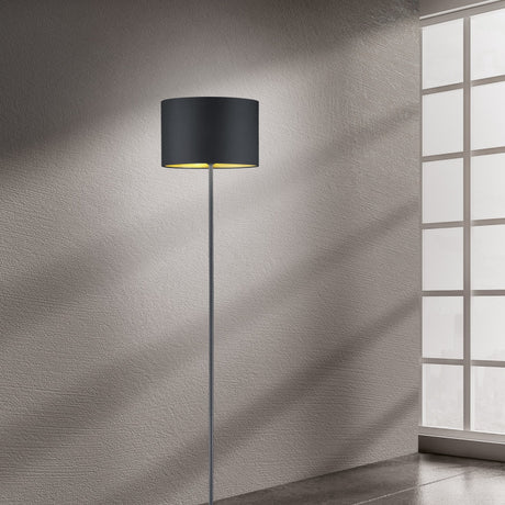 Hostel Tube Floor Lamp – Matt Black
