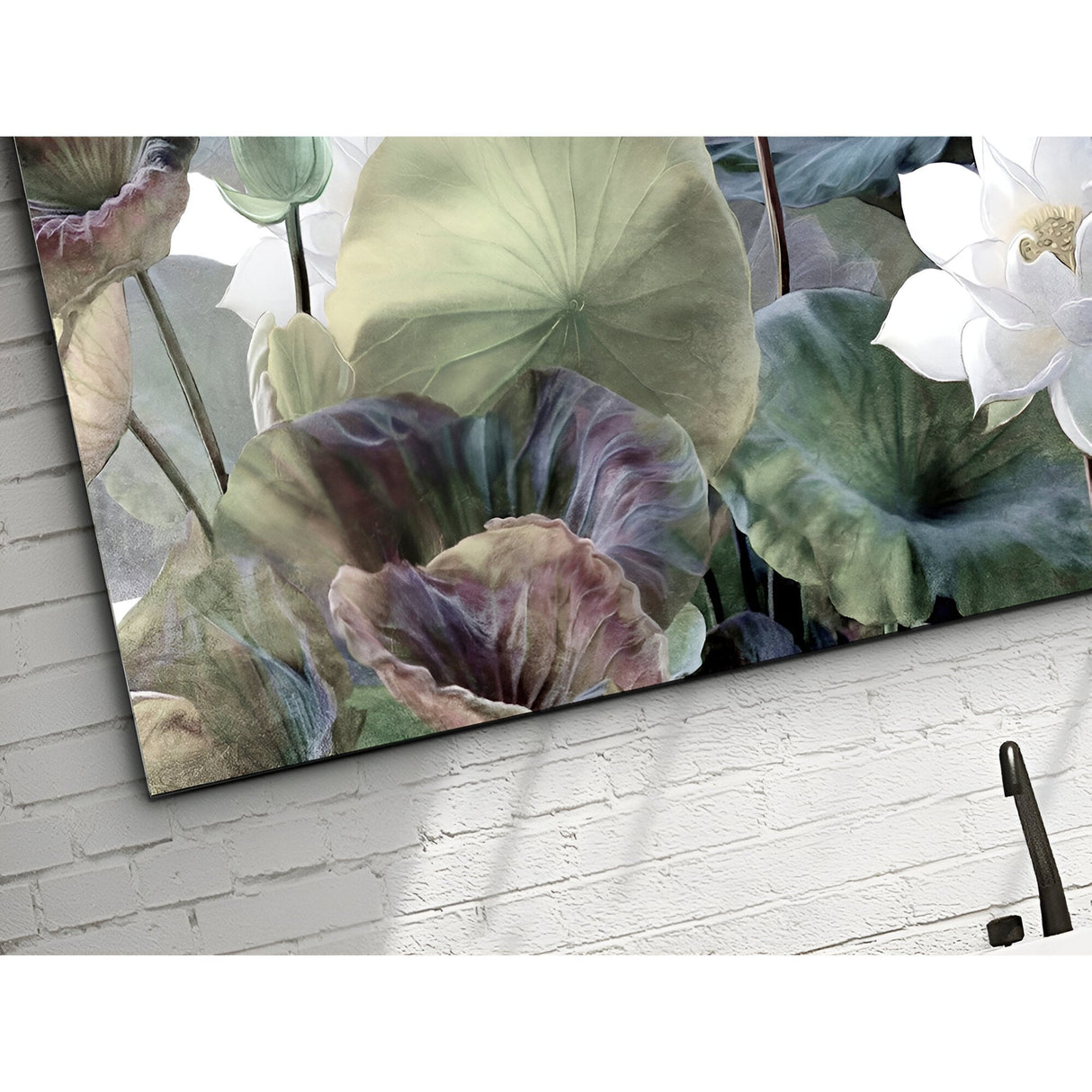Nenufares Botanical Photography Print - 150x100cm