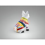 Frenchi White Striped French Bulldog Figurine - 40cm