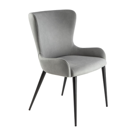 Telma Dining Chair - Grey and Black