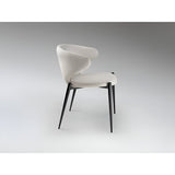 Alize Fabric Dining Chair - White