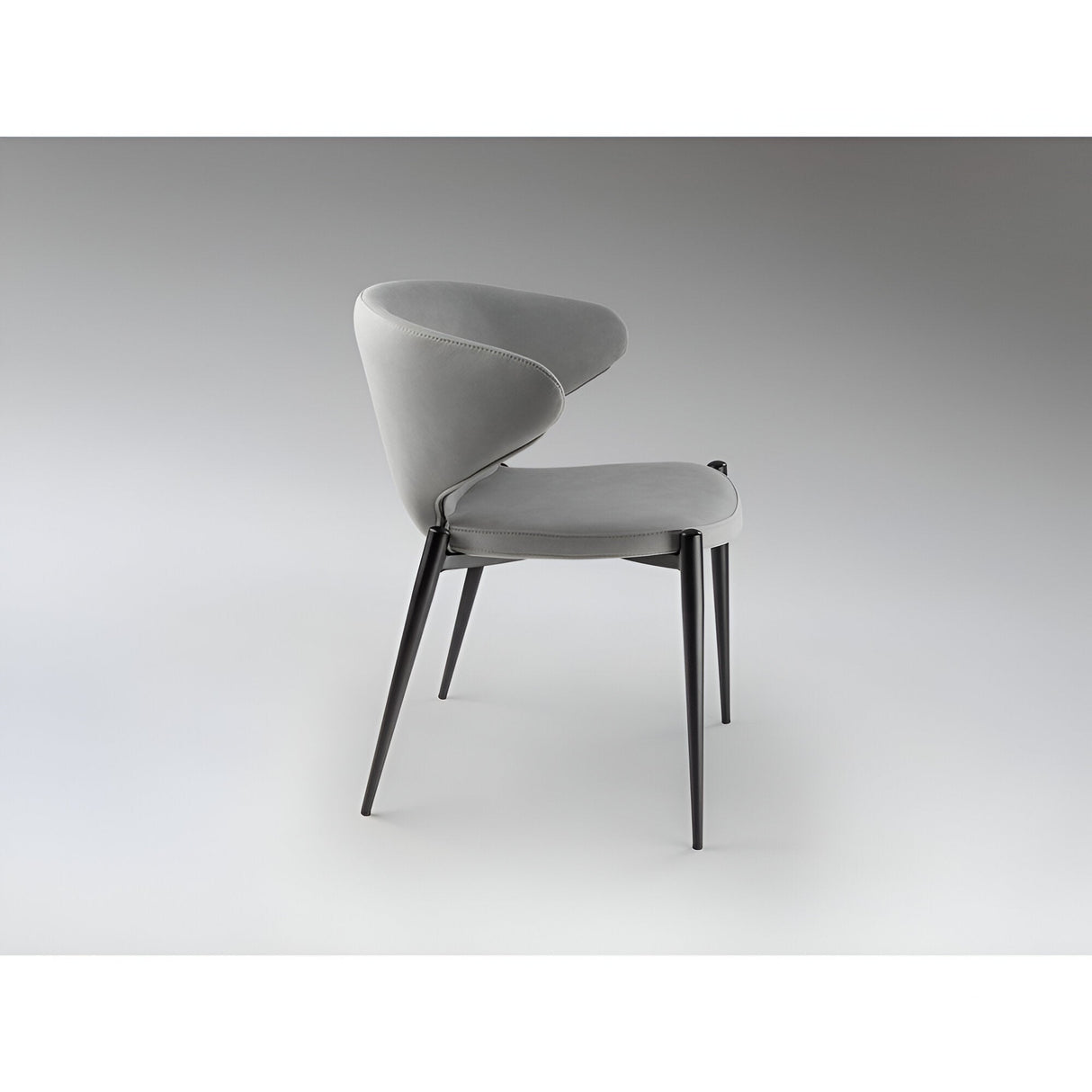 Alize Fabric Dining Chair - Grey