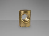 Hole Side Table - Gold