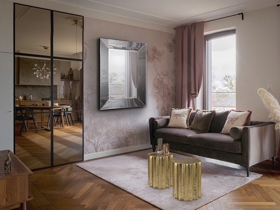 Estriada Side Table - Gold
