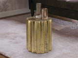 Estriada Side Table - Gold