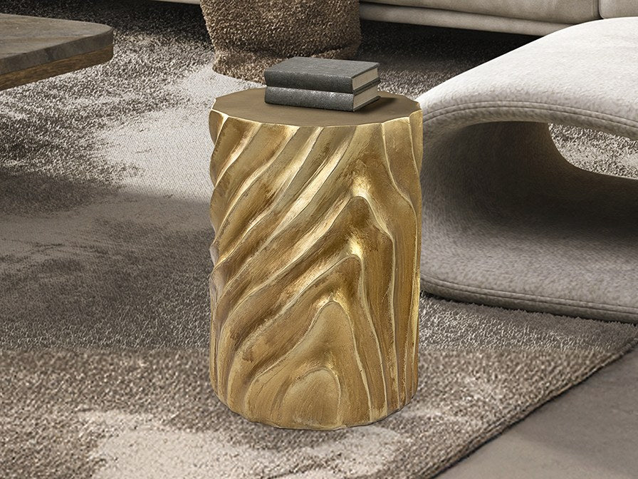 Torsa Side Table - Gold