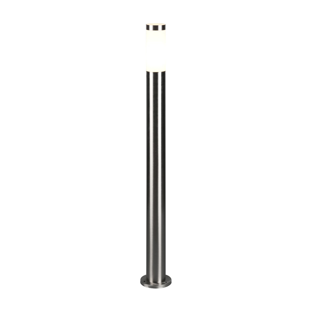 Trioto Outdoor Lamp Post – Satin Nickel