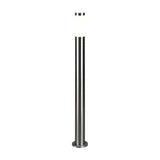 Trioto Outdoor Lamp Post – Satin Nickel