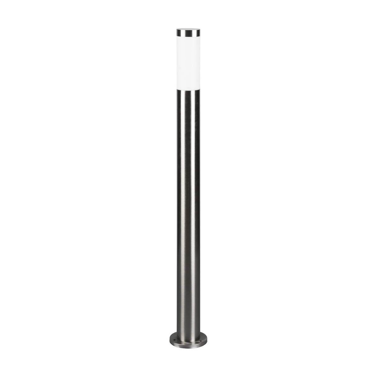 Trioto Outdoor Lamp Post – Satin Nickel