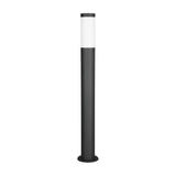 Trioto 80cm Outdoor Lamp Post – Matt Black