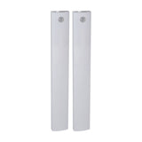LYYT 36 LED motion sensing light bars in white plastic with PIR sensors near the top, shown as a 2-pack on a plain background.