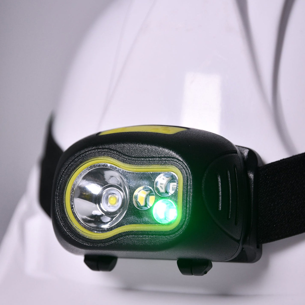 Mercury 3W XPE & 3 LED Head Torch, IP44 Weatherproof
