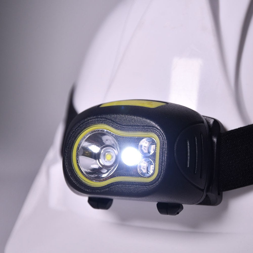 Mercury 3W XPE & 3 LED Head Torch, IP44 Weatherproof