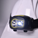 Mercury 3W XPE & 3 LED Head Torch, IP44 Weatherproof