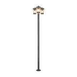 Cavado 3 Light Lantern Outdoor Lamp Post – Anthracite