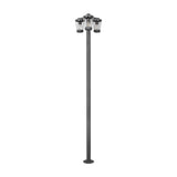 Cavado 3 Light Lantern Outdoor Lamp Post – Anthracite