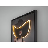 Pamela Silhouette Canvas LED Painting - 80x120cm