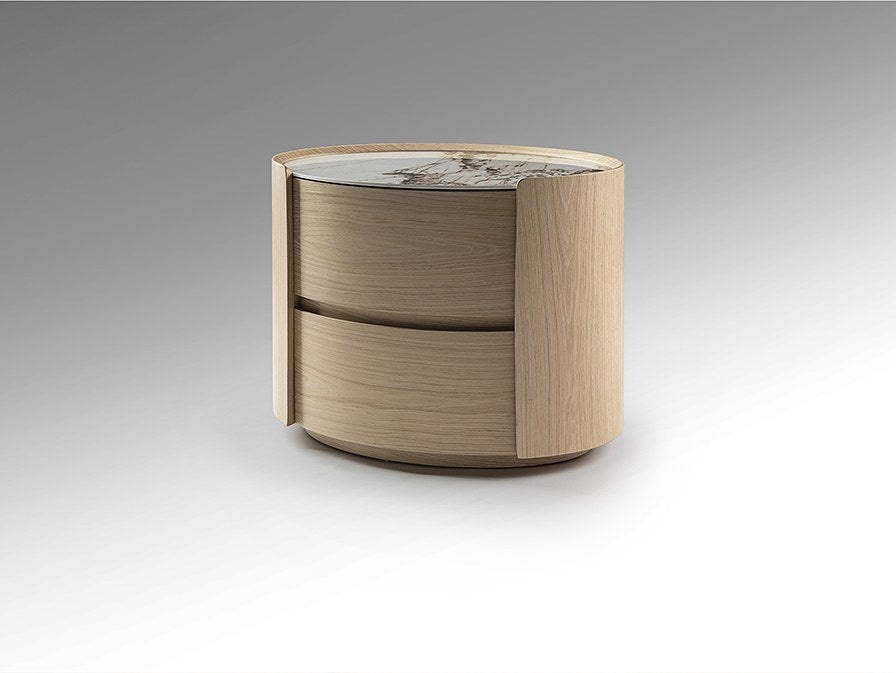 Enoc Bedside Table - Light Oak