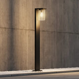 Ardila Lantern 100cm Outdoor Lamp Post – Matt Black