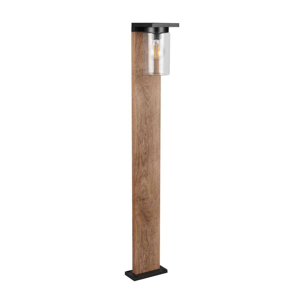 Ardila Outdoor Lamp Post – Wood Effect