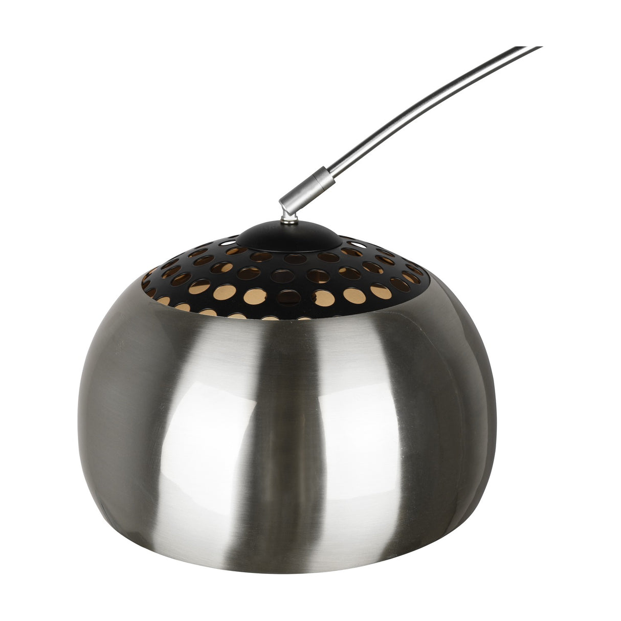 Argentina Arched Floor Lamp – Satin Nickel