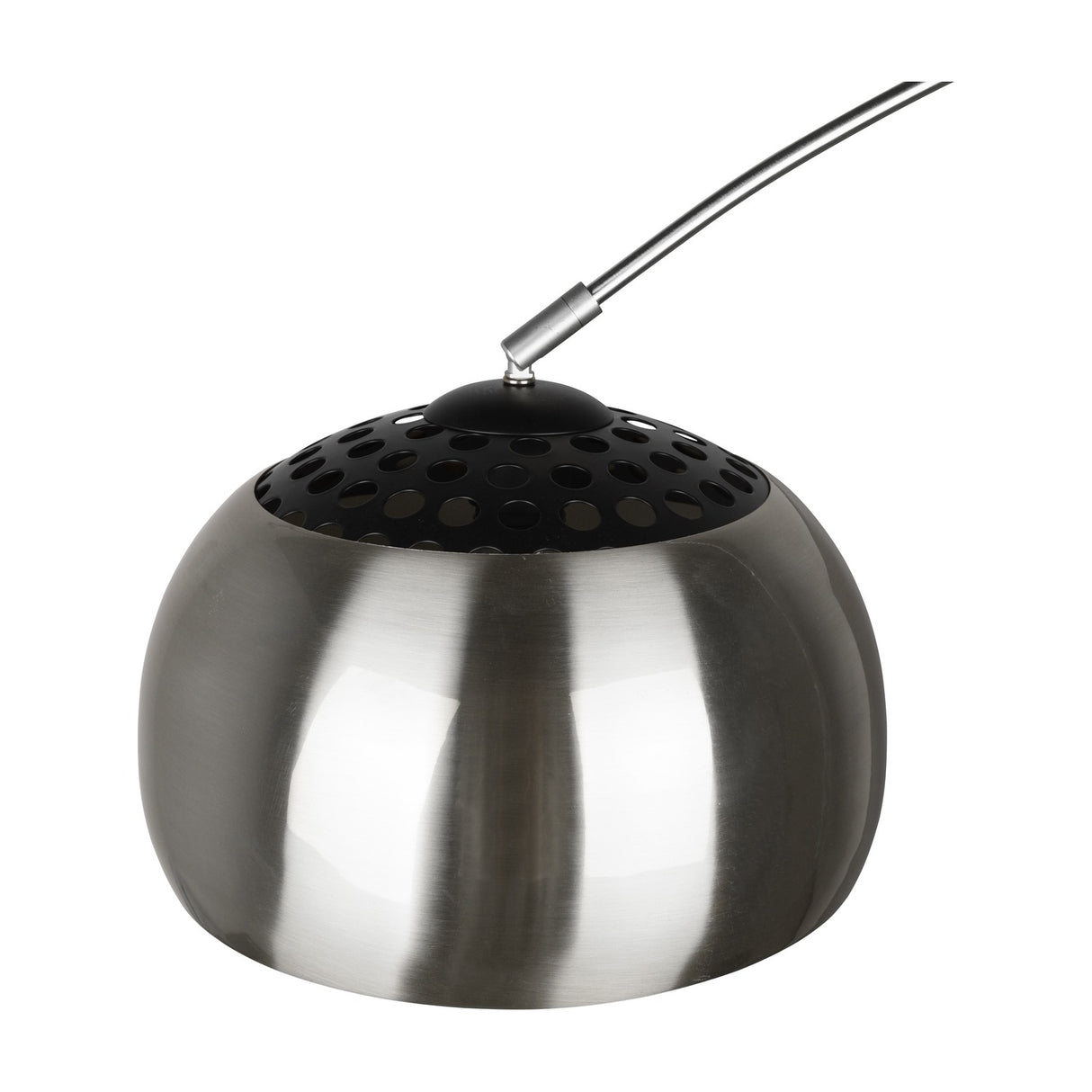 Argentina Arched Floor Lamp – Satin Nickel