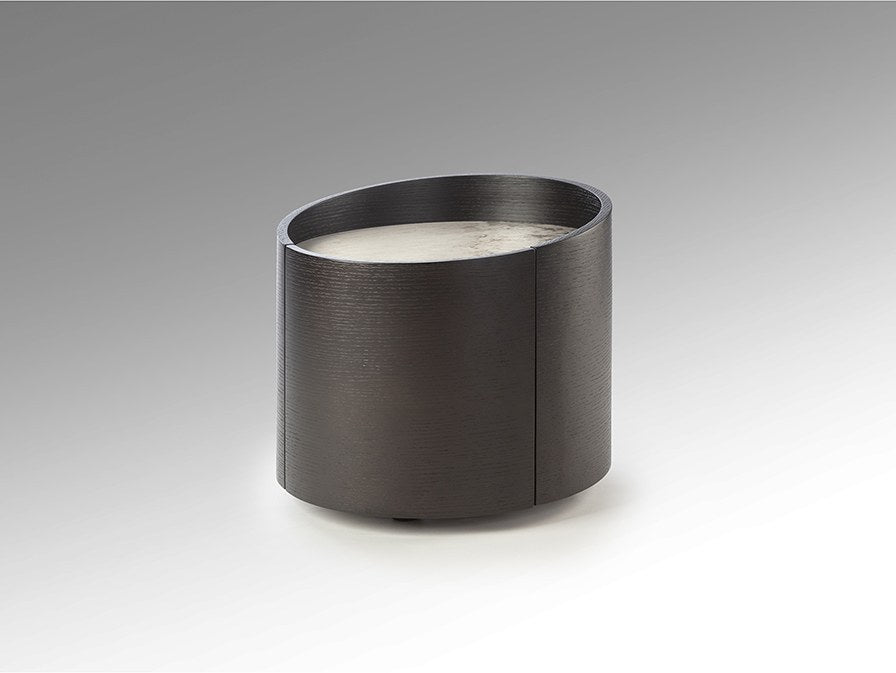 Iza Bedside Table - Black