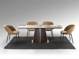 Luca Dining Table - Dark Oak