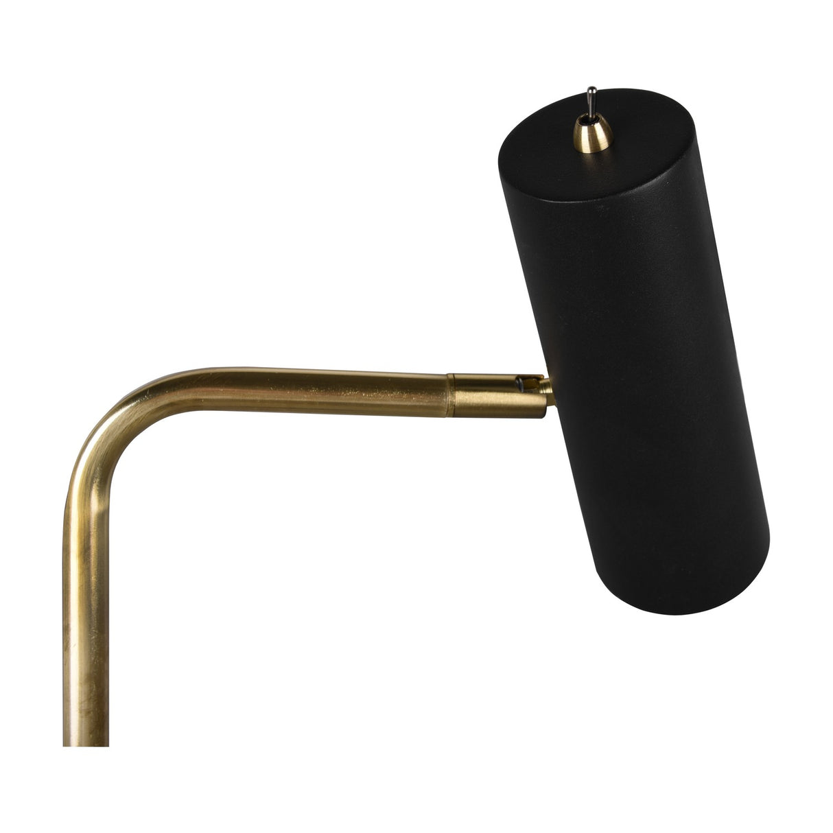 Marley Tube Floor Lamp – Satin Brass