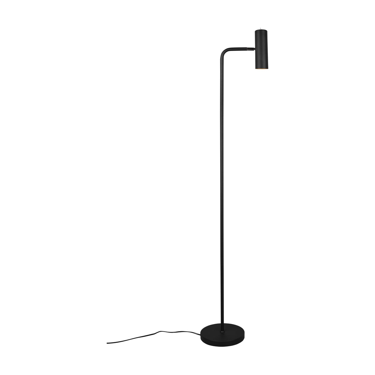 Marley Tube Floor Lamp – Matt Black