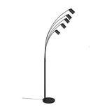 Marley 5 Light Floor Lamp – Matt Black