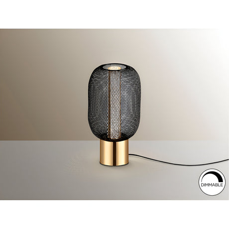 Micron LED Table Lamp 5W 3000K - Black/Gold