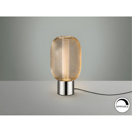 Micron LED Table Lamp 5W 3000K - Chrome/Gold