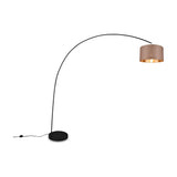 Mansur Arched Floor Lamp – Matt Black